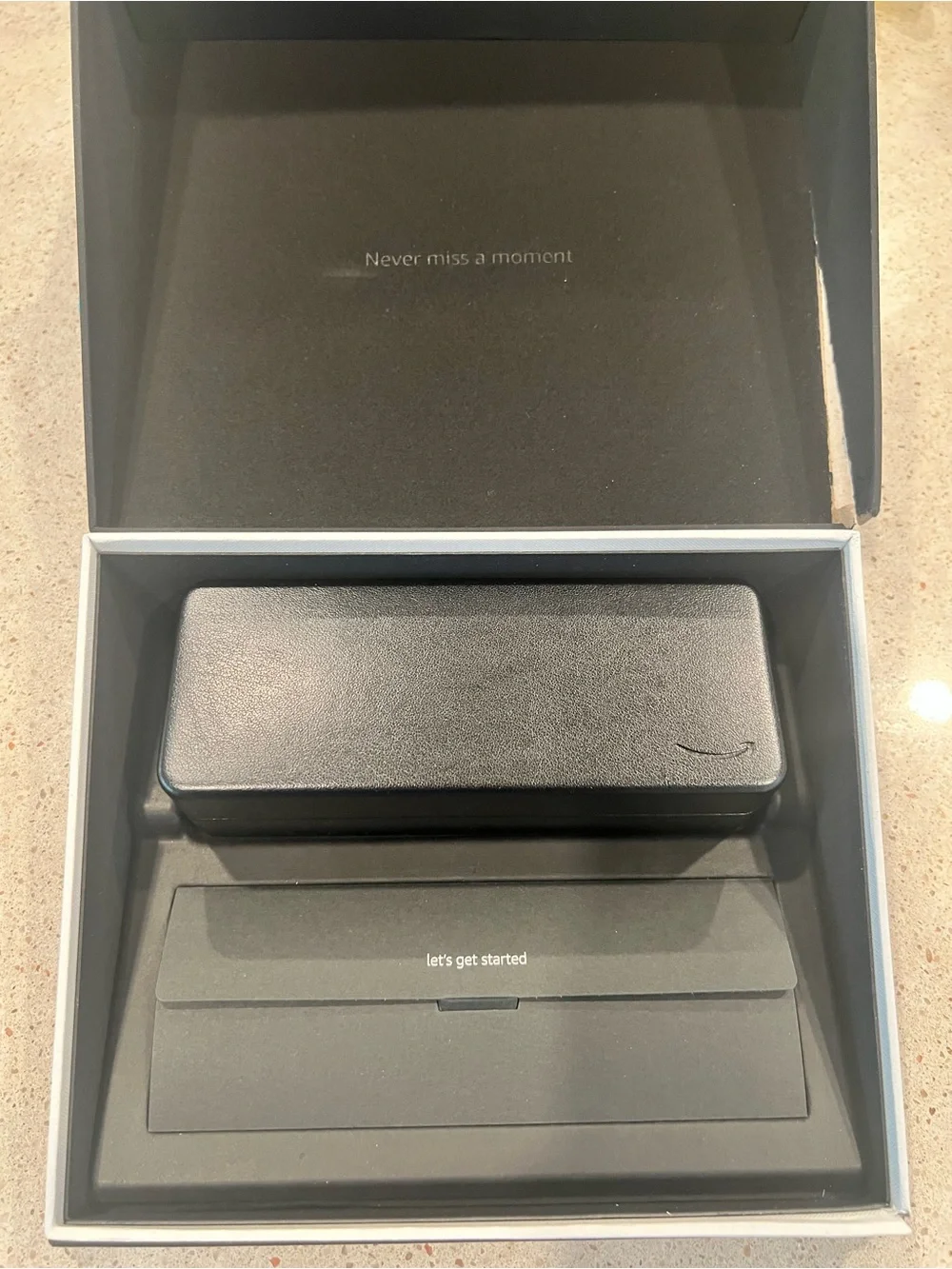 Amazon Echo Frames (2nd Gen) Smart Glasses - Open Box Unused Complete